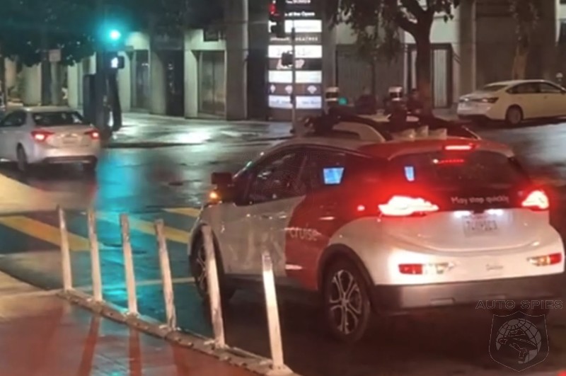 Autonomous Chevy Bolt Freezes Out Of Confusion At Intersection For Almost 15 Minutes